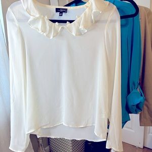 The Limited Breezy white sweater